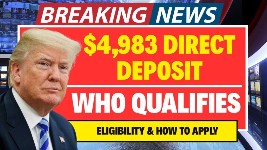 $4,983 Direct Deposit